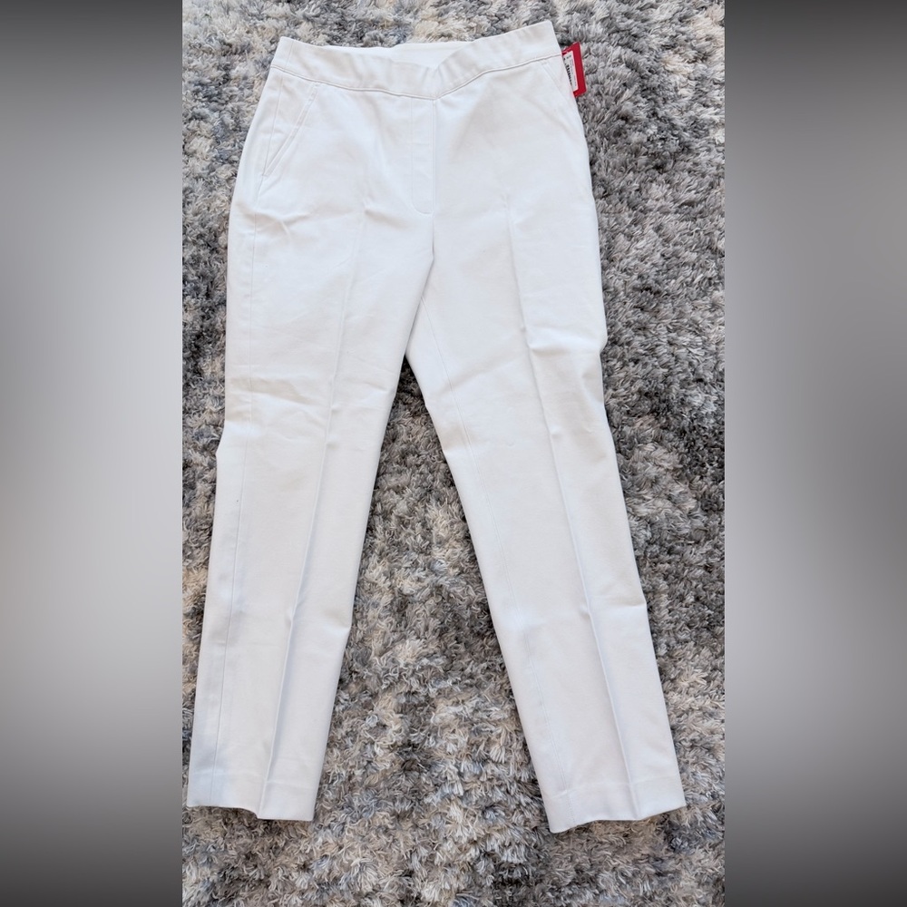 SPANX Perfect Slim Straight Pants – White – Size M (Medium)